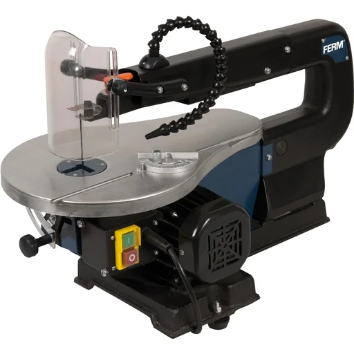 "SSM1005 Dekupiersäge 90W - Verstellbarer Arbeitstisch (0-45 Grad) - Parallelführung - Sägeblatt-Schnellwechselfunktion - image"