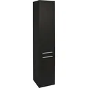 Shallow Bade Hoher Schrank links/rechts schwartz fsc