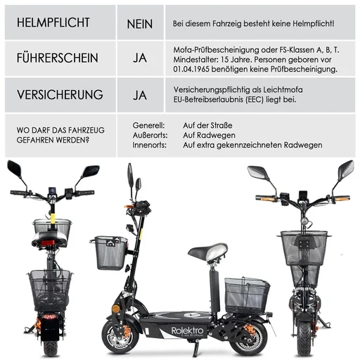 "E-Scooter E-Joy 20 - Lithium image"