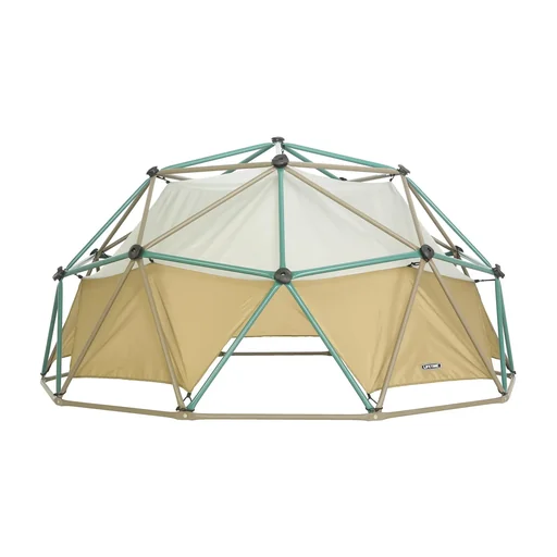 "Klettergerüst Geodome mit Zelt grün/bronze image"