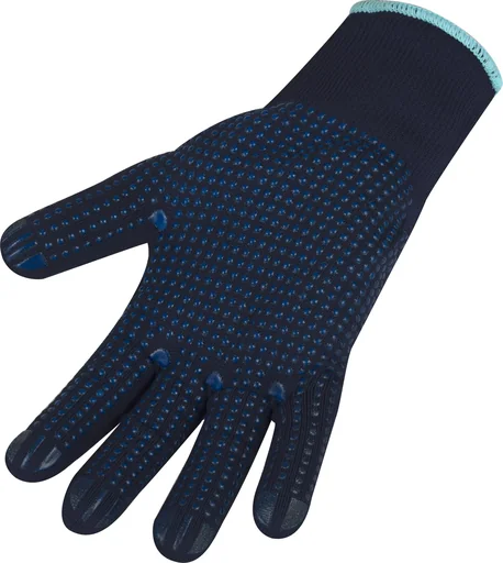 "Strickhandschuh mit Punktbenoppung, Polyester, Größe 10 image"