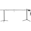 Automatischer Grill mit Motor 207x45x81 cm aus Edelstahl