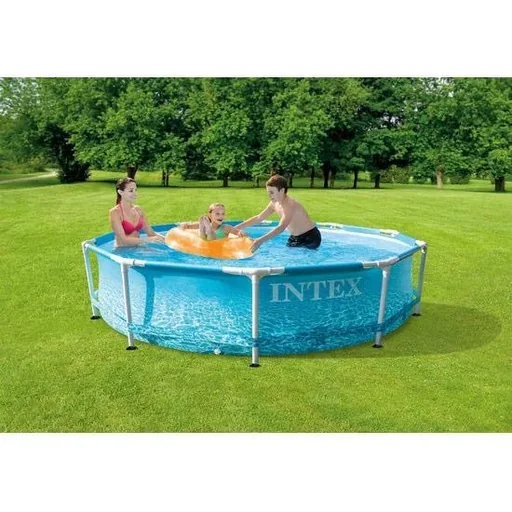 "Aufblasbarer Pool - Beachside Metallrahmen Pool 305x76 cm image"