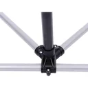 Montageständer mit Werkzeugablage schwarz/grau/rot