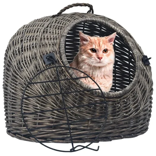 "Katzentransportwagen 45x35x35 cm natur image"
