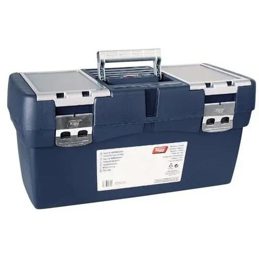 "TAYG Werkzeugkasten - 500 x 258 x 255 mm - Mit Ablagefach image"