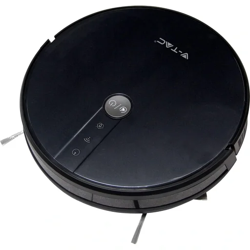 "Smarthome VT-5555 Robotischer Staubsauger - Schwarz - Funktioniert mit Amazon Alexa und Google Home Assistant image"