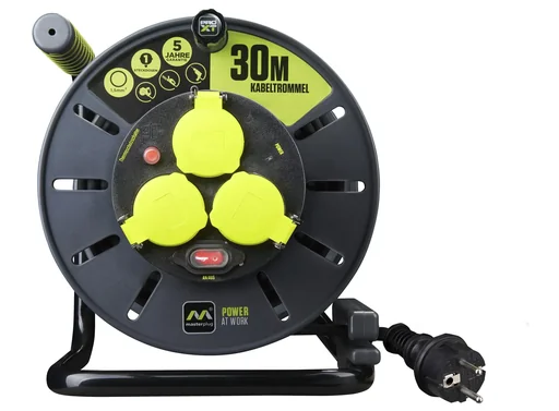 "Garten-Kabeltrommel, L, IP-44, 30 Meter image"