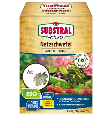 "Bio Netzschwefel Mehltau - 6 x 10 g image"