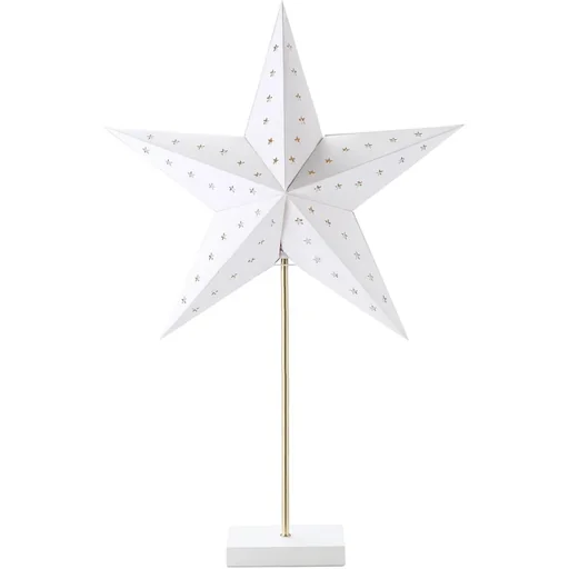 "Tischlampe Stern Weihnachtsstern Lampe Papierstern Lampe Tischleuchte 5 Zacken 71 cm Leuchtstern Weihnachtsdekoration We image"