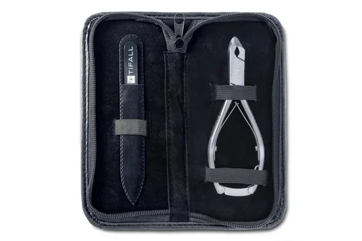 "Sicherheits-Nagelzange inklusive Glasfeile im Etui image"