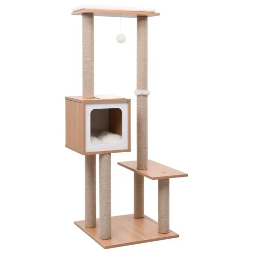 "Katzenkratzbaum mit Sisalkratzmatte 1 image"