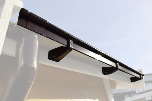 "Kastenrinnenset Gr.4 (1x 6,5 m) für Flachdachhäuser mit Anbau image"