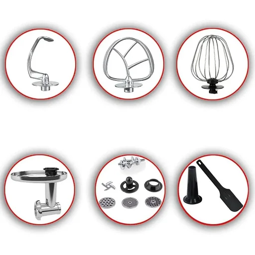 "3-in-1 Power Food Processor - 2800W - 10L - Edelstahl image"