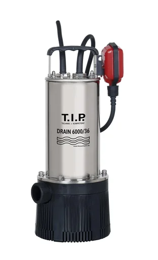 "Tauchdruckpumpe Drain 6000/36, max. 6.000 l/h, 34m Förderhöhe, Fremdkörper bis 2 mm image"