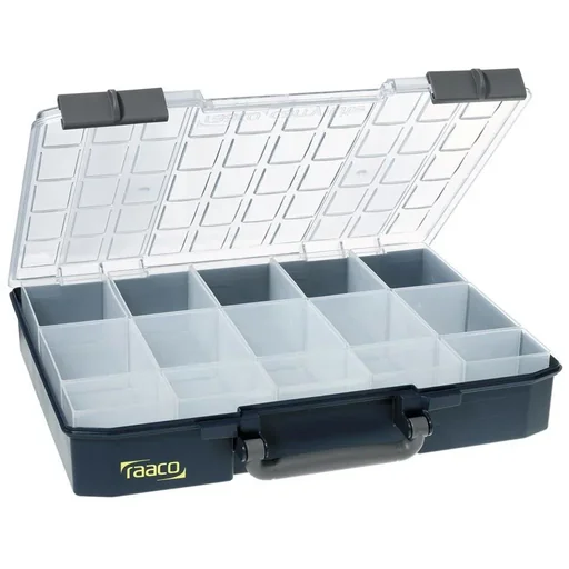 "Raaco Sortimentskasten 80 CarryLite 5x10 15 Trays image"