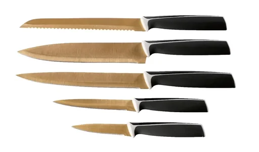 "Messerset mit Titaniumbeschichtung, 5-teilig image"