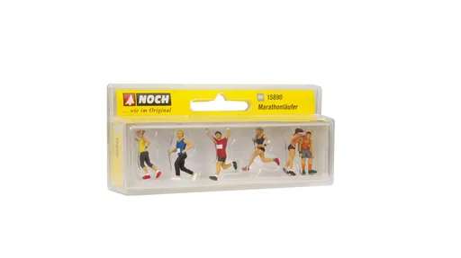 "Marathonläufer, 5 Figuren, Spur H0 image"