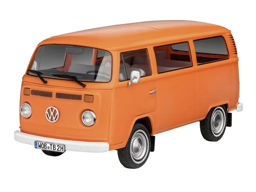 "Modellbausatz VW T2 Bus im Maßstab 1/24 - 100 Teile image"