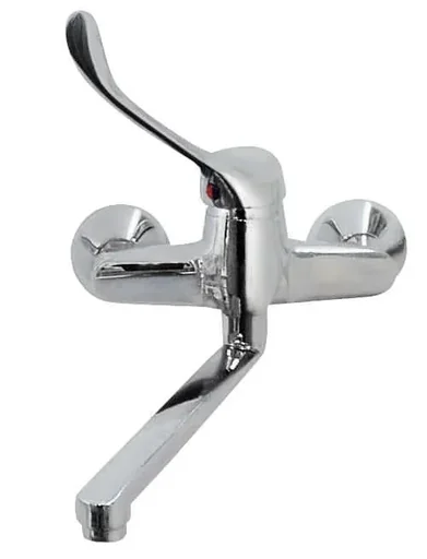 "Wandarmatur mit Arzthebel, chrom image"