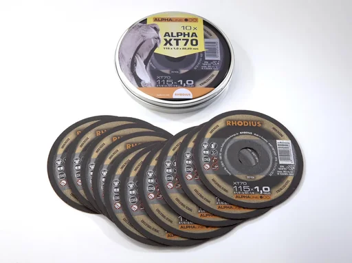 "Trennscheiben Set Alpha Power XT 70 - 115 mm, 10 tlg. image"