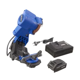 Akku-Sägekettenschärfgerät, 18 Volt, SKSG 18, inklusive Li-Ion-Akku, 2,0 Ah und 