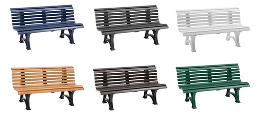 "Gartenbank Helgoland grün image"