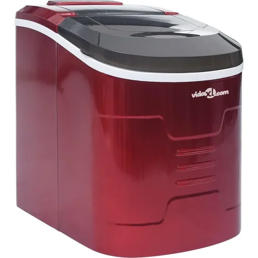 "Eiswürfelbereiter 2,4 L 15 kg/24 h rot image"