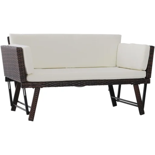 "Gartensofa mit klappbaren Armlehnen image"