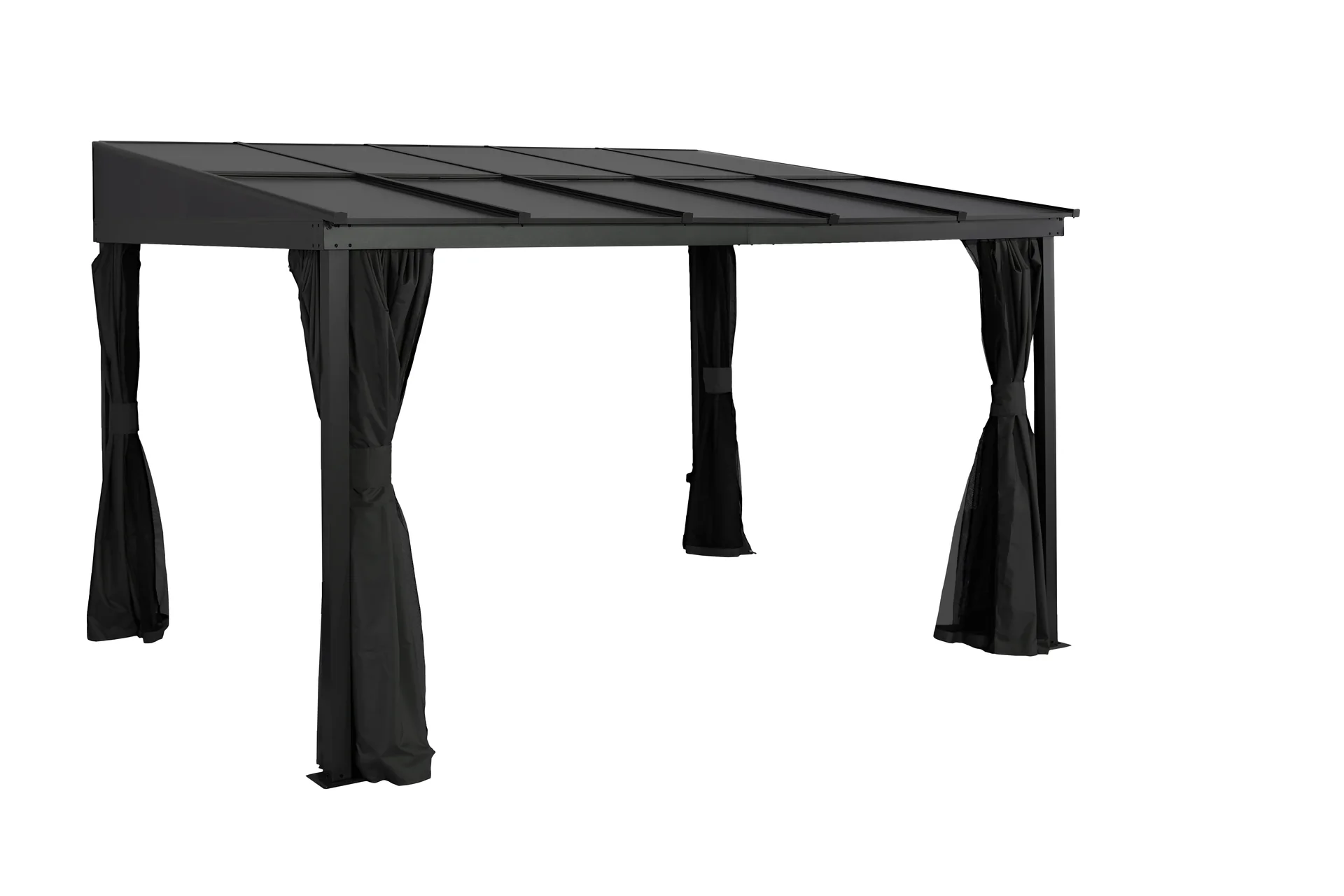 "Sojag Aluminium Terrassenüberdachung St. Barthelemy 12x16 anthrazit image"