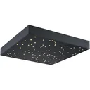 VT-7128 LED-Paneel Sternenhimmel - 30 x 30 cm - schwarz - 8W - anschließbar - dimmbar