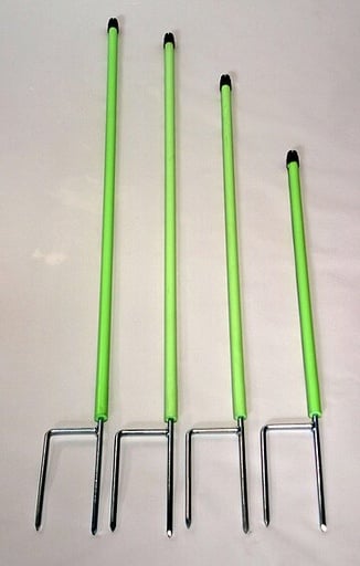 "Ersatzpfahl für 106 cm hohe Euronetze, 10 Stück image"
