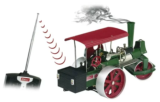 "Dampfwalze "Old Smoky" - Dampfmaschine mit Funkfernsteuerung image"