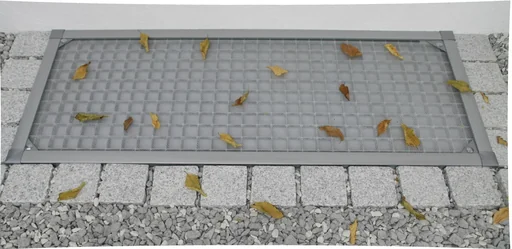 "Lichtschachtabdeckung Light 60 x 115 cm, mit Alu-Gewebe image"