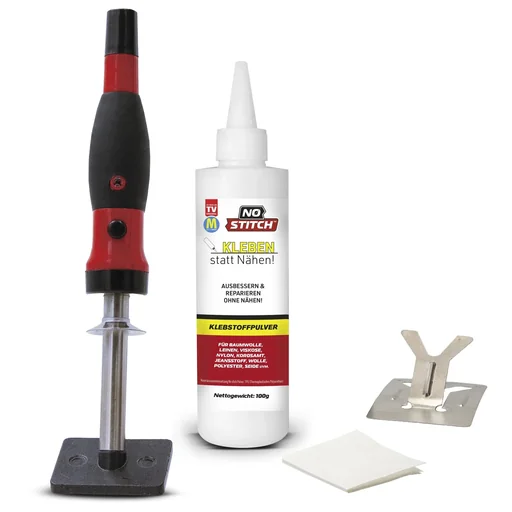 "No Stitch: Kleben statt Nähen! Set inkl. 100 g Klebstoffpulver image"