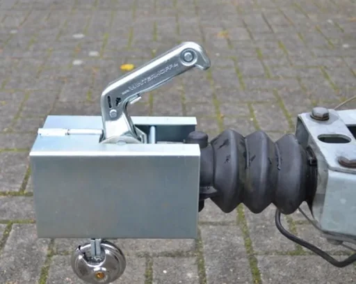 "Diebstahlsicherung, klappbar für Anhänger mit Diskusschloss image"