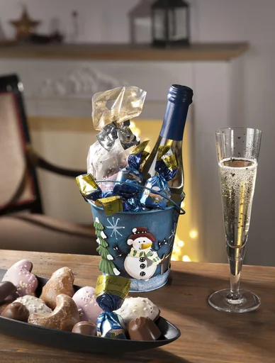 "Nostalgie Metalleimer "Weihnachten" image"