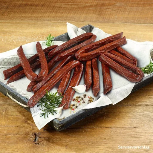 "Original Landjäger aus dem Schwarzwald 20 Biss Salami-Knacker image"