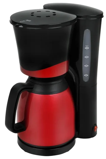 "Thermo-Kaffeemaschine, SC KA 520.1 R, Rot/ Schwarz image"