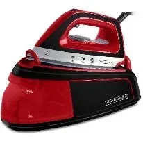 "Dampfstation Dampfbügeleisen - Rot mit Schwarz image"