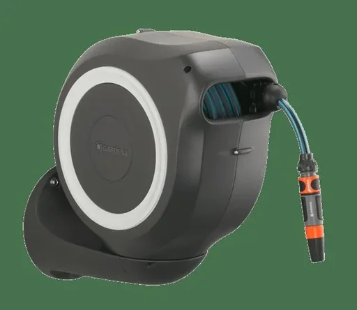 "Wand-Schlauchbox RollUp M/L (weiß) 25 m image"