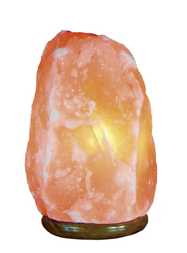 "Salzkristall-Tischlampe image"