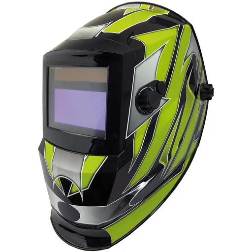 "Schweißerhelm automatisch mit farblosem Mineralglas - DIN 4/9-13 image"