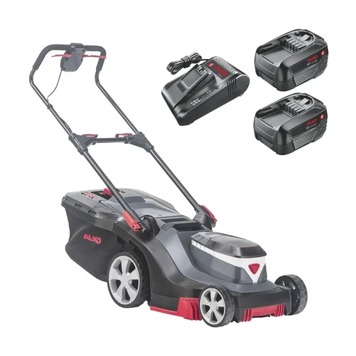 "BOSCH HOME AND GARDEN COMPATIBLE Akku-Rasenmäher 382 Li Premium - inkl. 2 Akkus und Ladegerät image"