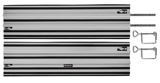 "Führungsschiene Alu 2 x 1000mm für Handkreissäge image"