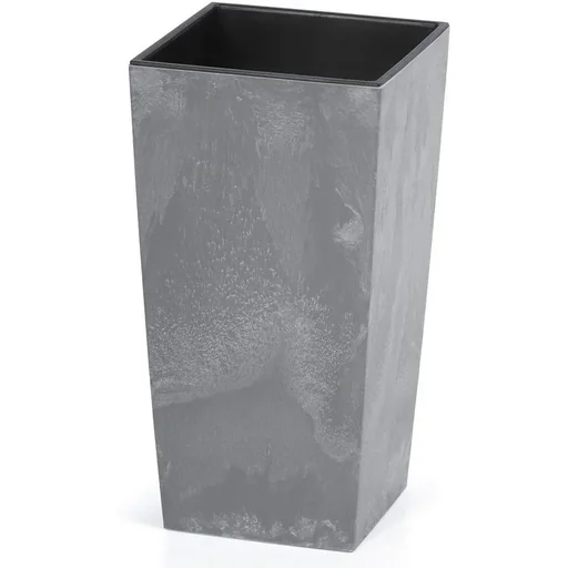 "Blumentopf Concrete Design 91L Anthrazit, 40 x 40 x 75 cm image"