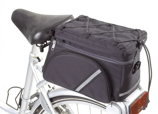 "Fahrrad Gepäckträgertasche - multifunktionell, schwarz image"