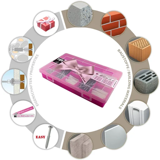 "Allzweckdübel - Sortiment Dübel Queen 261 teilig image"