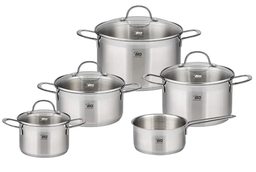 "Topfset “Top Collection”, 9-teilig, Edelstahl image"