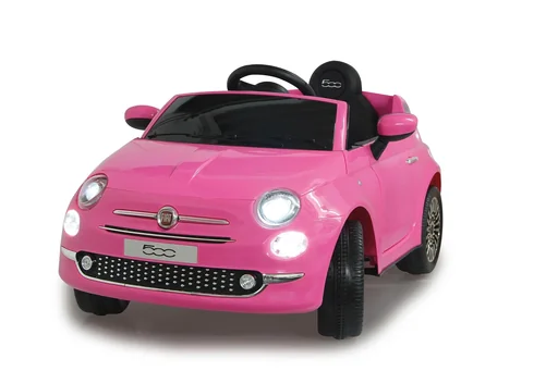 "Ride-on Fiat 500 für Kinder, 12 Volt, Pink image"